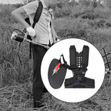 Maxbell Trimmer Shoulder Strap Double Shoulder Harness for Grass Cutter Strimmer