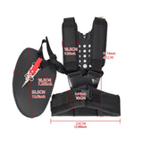 Maxbell Trimmer Shoulder Strap Double Shoulder Harness for Grass Cutter Strimmer