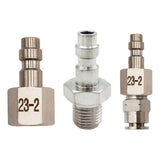 Maxbell Hpa Quick Disconnect Adapter Metal Heavy Duty Sturdy Fittings Coupler NPT Male