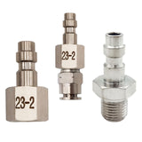 Maxbell Hpa Quick Disconnect Adapter Metal Heavy Duty Sturdy Fittings Coupler NPT Male