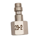 Maxbell Hpa Quick Disconnect Adapter Metal Heavy Duty Sturdy Fittings Coupler NPT Male