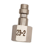 Maxbell Hpa Quick Disconnect Adapter Metal Heavy Duty Sturdy Fittings Coupler NPT Male
