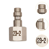 Maxbell Hpa Quick Disconnect Adapter Metal Heavy Duty Sturdy Fittings Coupler NPT Male