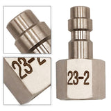 Maxbell Hpa Quick Disconnect Adapter Metal Heavy Duty Sturdy Fittings Coupler NPT Male