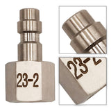 Maxbell Hpa Quick Disconnect Adapter Metal Heavy Duty Sturdy Fittings Coupler NPT Male