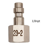 Maxbell Hpa Quick Disconnect Adapter Metal Heavy Duty Sturdy Fittings Coupler NPT Male