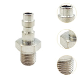 Maxbell Hpa Quick Disconnect Adapter Metal Heavy Duty Sturdy Fittings Coupler M10 Female