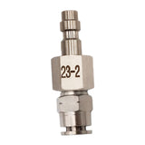 Maxbell Hpa Quick Disconnect Adapter Metal Heavy Duty Sturdy Fittings Coupler NPT Male  Straight