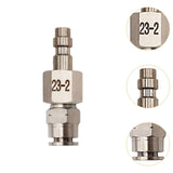Maxbell Hpa Quick Disconnect Adapter Metal Heavy Duty Sturdy Fittings Coupler NPT Male  Straight