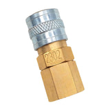Maxbell Foster-type Quick Connector Sturdy 1/8NPT Thread for Pump High Pressure Tank Type A
