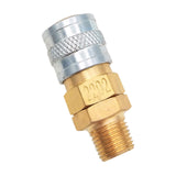 Maxbell Foster-type Quick Connector Sturdy 1/8NPT Thread for Pump High Pressure Tank Type B
