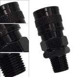 Maxbell Foster-type Quick Connector Sturdy 1/8NPT Thread for Pump High Pressure Tank Type C