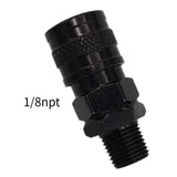 Maxbell Foster-type Quick Connector Sturdy 1/8NPT Thread for Pump High Pressure Tank Type C