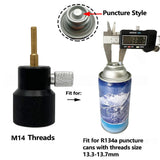 Maxbell Propane Adapter for Inflate Propane Canisters Connectors Portable Gas Refill