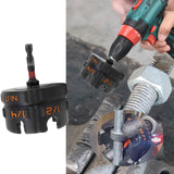 Maxbell Nut Zipper Drill Attachment Hex Shank Nut Driver for Garage Work