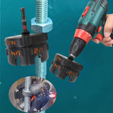Maxbell Nut Zipper Drill Attachment Hex Shank Nut Driver for Garage Work