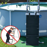 Maxbell Pool Ladder Guard Pool Accessory Practical Easy to Install Sturdy Convenient