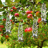 Maxbell 4x Wind Spinner Sparkly Creative Hanging Sculpture for Farm Backyard Outdoor