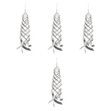 Maxbell 4x Wind Spinner Sparkly Creative Hanging Sculpture for Farm Backyard Outdoor