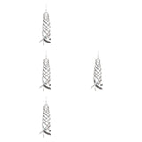 Maxbell 4x Wind Spinner Sparkly Creative Hanging Sculpture for Farm Backyard Outdoor