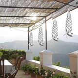 Maxbell 4x Wind Spinner Sparkly Creative Hanging Sculpture for Farm Backyard Outdoor