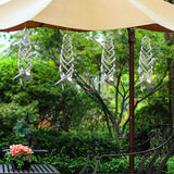 Maxbell 4x Wind Spinner Sparkly Creative Hanging Sculpture for Farm Backyard Outdoor