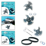 Maxbell Cleaner Engine Compatible for MX6 Pool Suction Cleaner Cleaner Engine