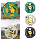 Maxbell Rolling Line Dish Portable Space Saving Manual Cords Winder for Home Factory Green
