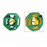 Maxbell Rolling Line Dish Portable Space Saving Manual Cords Winder for Home Factory Green