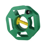 Maxbell Rolling Line Dish Portable Space Saving Manual Cords Winder for Home Factory Green