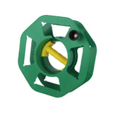 Maxbell Rolling Line Dish Portable Space Saving Manual Cords Winder for Home Factory Green