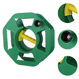 Maxbell Rolling Line Dish Portable Space Saving Manual Cords Winder for Home Factory Green