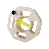 Maxbell Rolling Line Dish Portable Space Saving Manual Cords Winder for Home Factory Beige