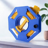 Maxbell Power Cord Reel Portable Manual Electrical Cord Cable Reel for Boat RV Patio