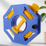 Maxbell Power Cord Reel Portable Manual Electrical Cord Cable Reel for Boat RV Patio