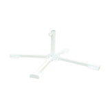 Maxbell Patio Umbrella Stand Foldable Umbrella Holder Base for Backyard Lawn Fishing White
