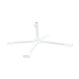 Maxbell Patio Umbrella Stand Foldable Umbrella Holder Base for Backyard Lawn Fishing White