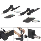 Maxbell Small Belt Sander Pneumatic Tool Tool for Steel Woodworking Wooden Furniture 10x330mm