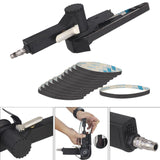 Maxbell Small Belt Sander Pneumatic Tool Tool for Steel Woodworking Wooden Furniture 20x520mm