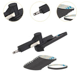 Maxbell Small Belt Sander Pneumatic Tool Tool for Steel Woodworking Wooden Furniture 20x520mm