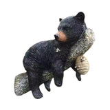 Maxbell Bear Cub Tree Hugger Statue Tree Face Decor Funny Bear on A Tree