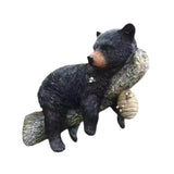 Maxbell Bear Cub Tree Hugger Statue Tree Face Decor Funny Bear on A Tree