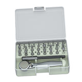 Maxbell Right Angle Ratchet Screwdriver Set Men Gift Computer Bike with Storage Case