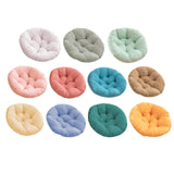 Maxbell Hanging Egg Chair Cushion Round Soft Floor Pillow for Living Room Home Porch Light Pink