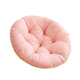 Maxbell Hanging Egg Chair Cushion Round Soft Floor Pillow for Living Room Home Porch Light Pink