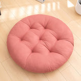 Maxbell Hanging Egg Chair Cushion Round Soft Floor Pillow for Living Room Home Porch Pink