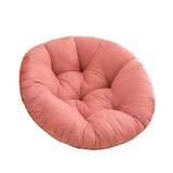 Maxbell Hanging Egg Chair Cushion Round Soft Floor Pillow for Living Room Home Porch Pink