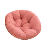 Maxbell Hanging Egg Chair Cushion Round Soft Floor Pillow for Living Room Home Porch Pink