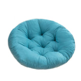 Maxbell Hanging Egg Chair Cushion Round Soft Floor Pillow for Living Room Home Porch Lake Blue