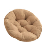 Maxbell Hanging Egg Chair Cushion Round Soft Floor Pillow for Living Room Home Porch Brown